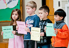 Kids earn Academic Performance Awards