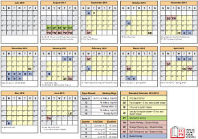 The new FCPS school Calendar includes several student holidays