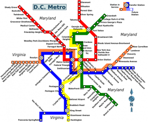 DC Metro Map