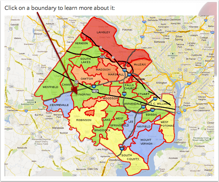 Fairfax County Public Schools Map - Abbi Ingunna