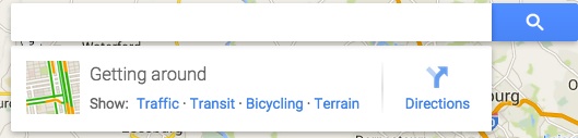 Map options -Google Maps
